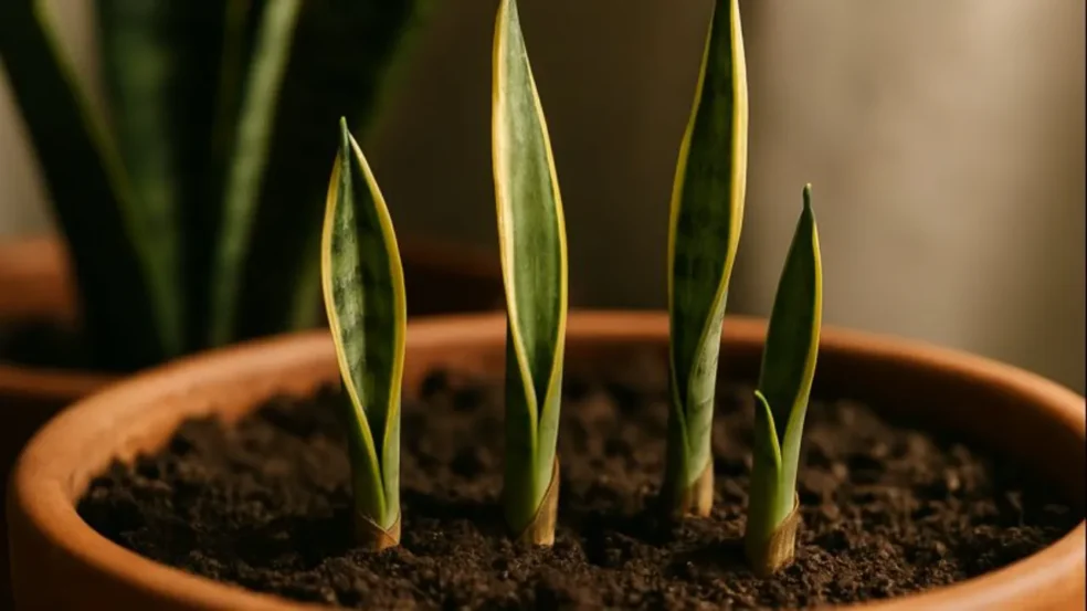 Como algumas mudas de espada-de-são-jorge se fortalecem mesmo na sombra Como algumas mudas de espada-de-são-jorge se fortalecem mesmo na sombra