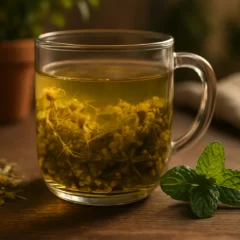 Como preparar uma infusão calmante com ervas comuns para usar no fim do dia antes de dormir