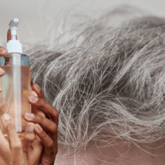 Passo a passo para acabar com o cabelo branco/Canva