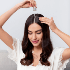 Óleo para acabar com o frizz do cabelo/Canva