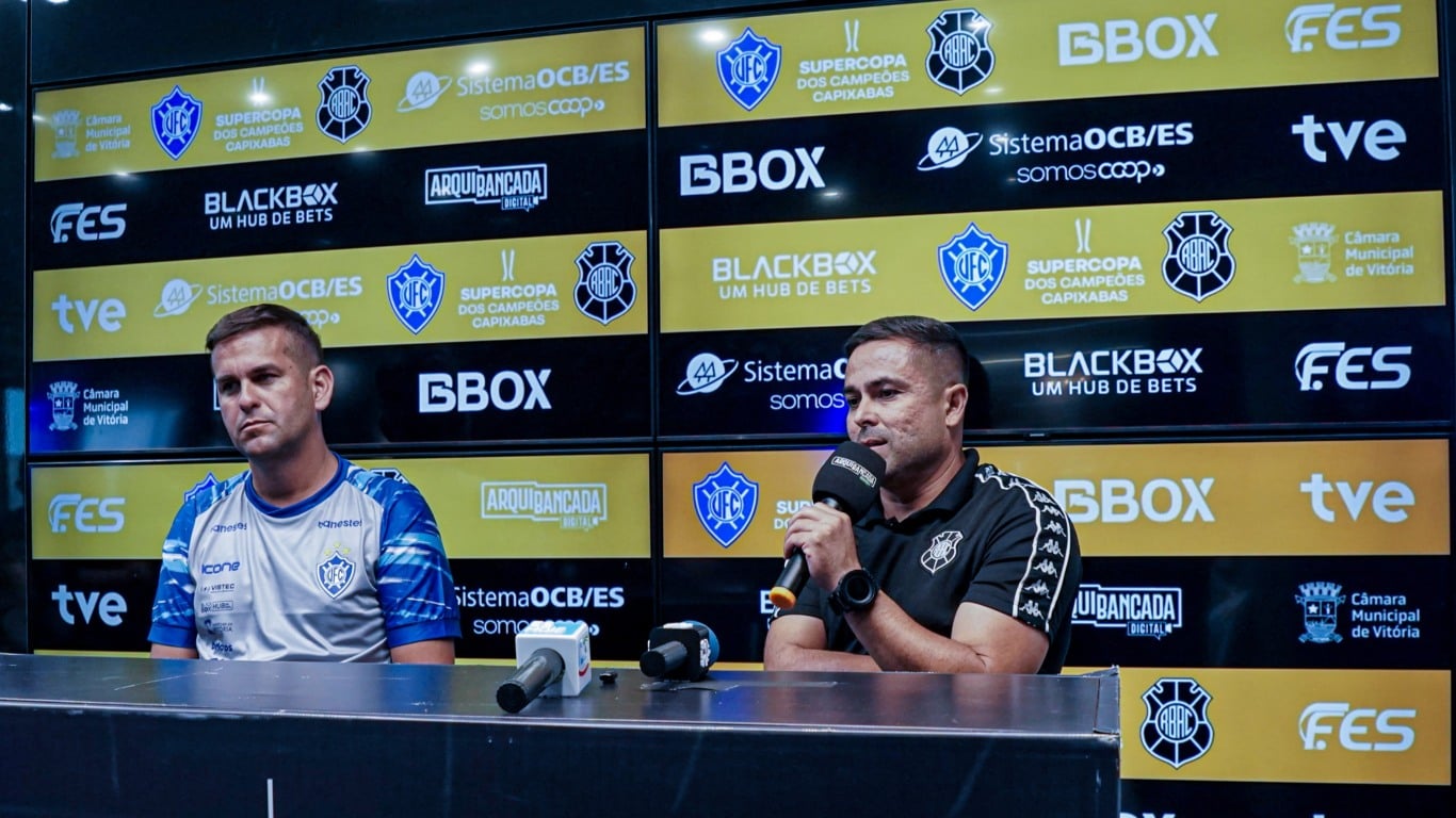 Lançamento da Supercopa dos Campeões Capixabas. Rio Branco x Vitória 09/12/2025