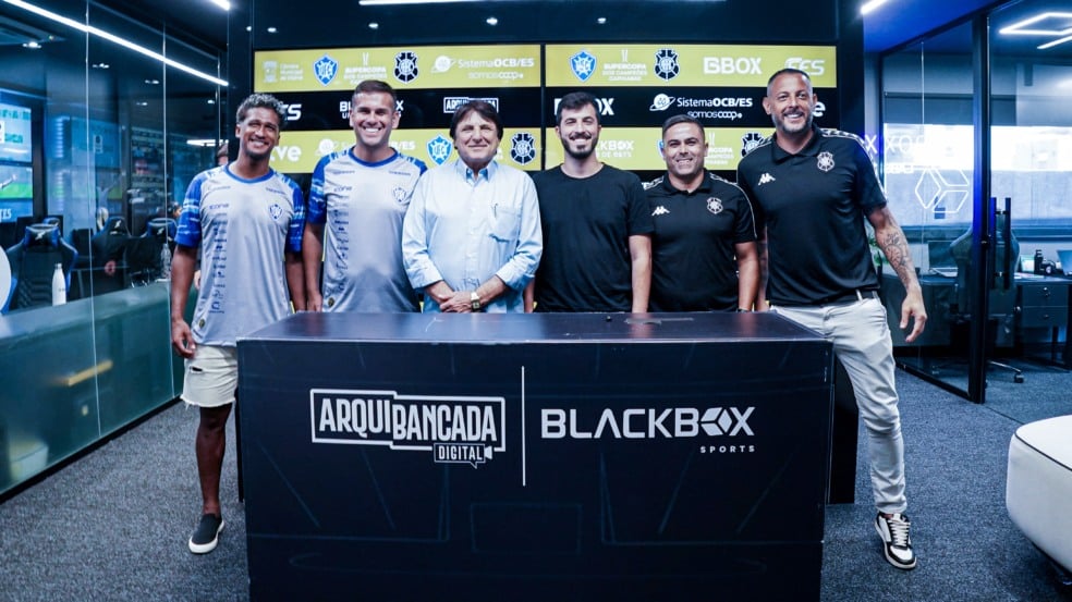 Lançamento da Supercopa dos Campeões Capixabas. Rio Branco x Vitória 09/12/2025 Lançamento da Supercopa dos Campeões Capixabas. Rio Branco x Vitória 09/12/2025