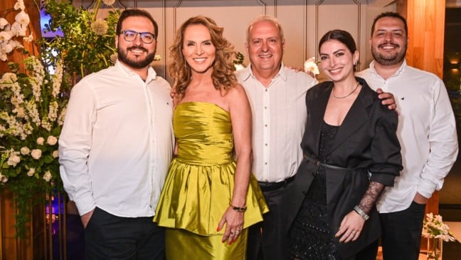 Um noite super para Denise Gazzinelli