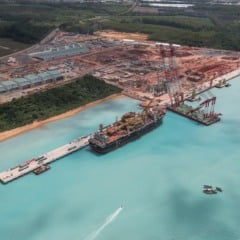 Segundo o Sindifer, estaleiro Seatrium em Aracruz pode perder contratos e mudar operação no ES. Crédito: Divulgação