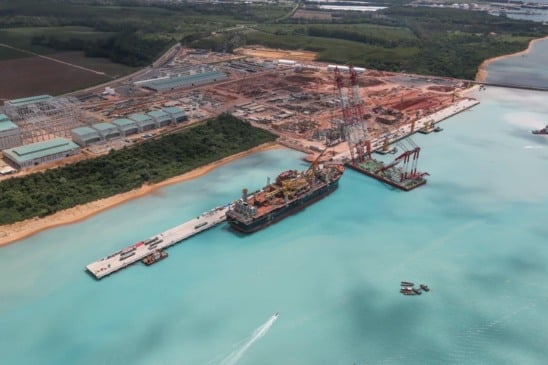 Segundo o Sindifer, estaleiro Seatrium em Aracruz pode perder contratos e mudar operação no ES. Crédito: Divulgação