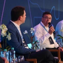 Amarildo Casagrande fala sobre o Banestes no Buy ES. Foto: Thiago Soares/Folha Vitória