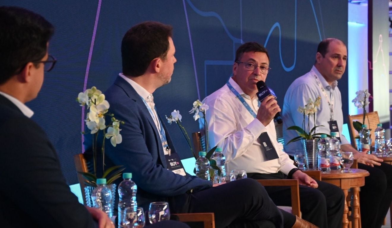 Amarildo Casagrande fala sobre o Banestes no Buy ES. Foto: Thiago Soares/Folha Vitória