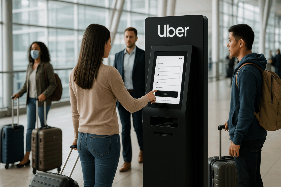 Sem celular? Uber vai lançar totens para facilitar a solicitação de corridas Sem celular? Uber vai lançar totens para facilitar a solicitação de corridas