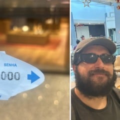 Caio Cesar, primeiro da fila a comprar ingressos para o show do Guns N' Roses (Foto: arquivo pessoal)