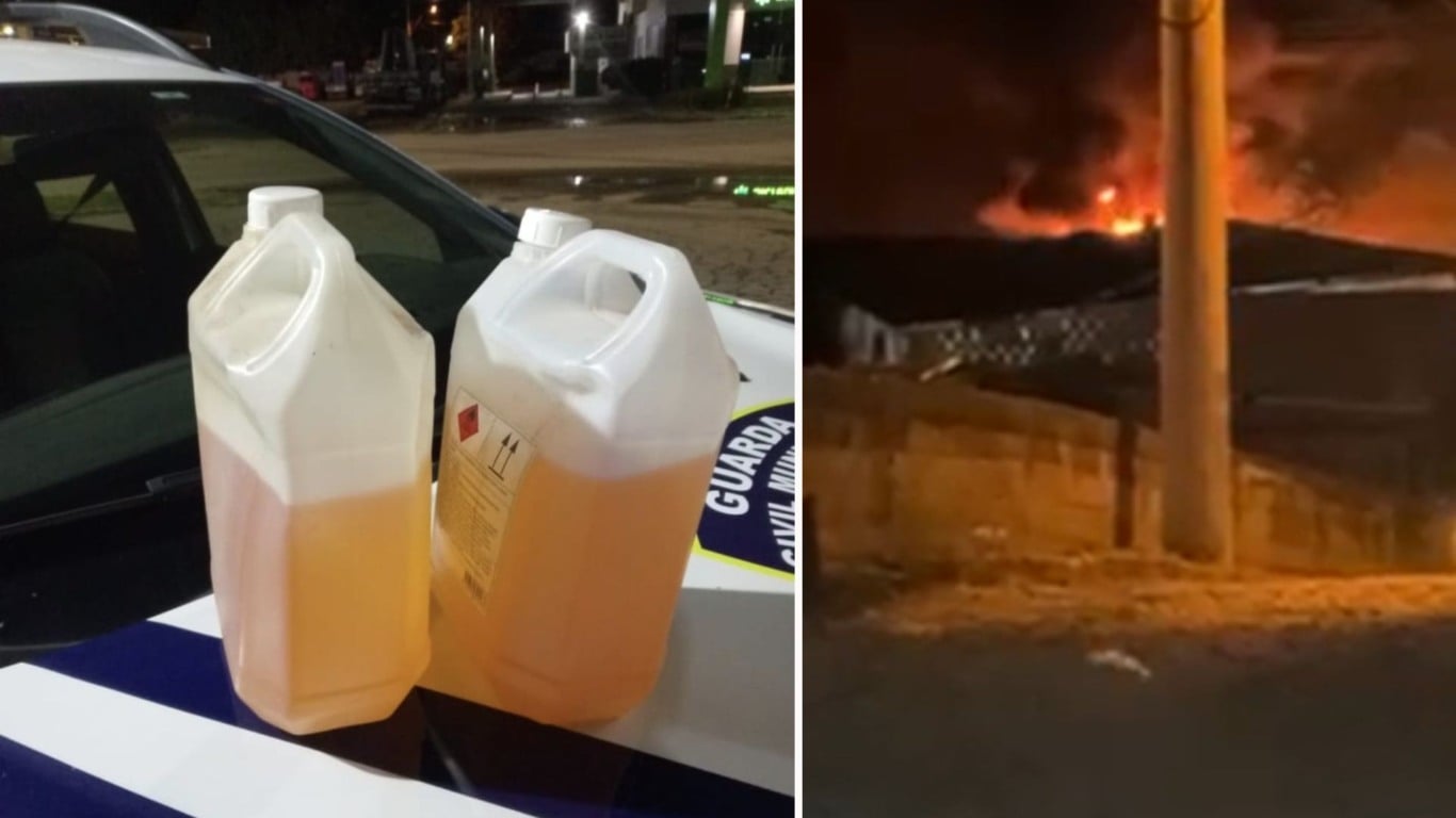 Guarda impede ataque com gasolina em ônibus no ES