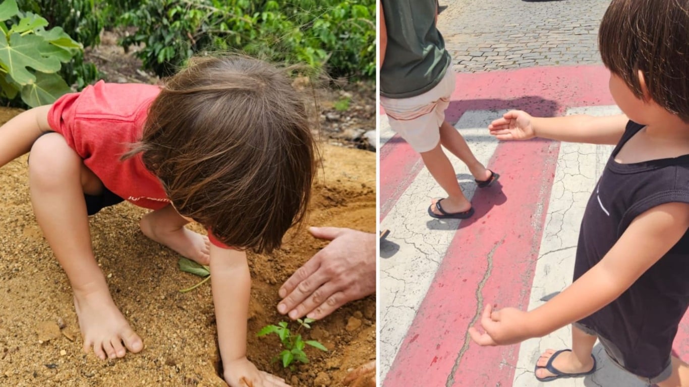 Aluno do Idade Criativa (Foto: Arquivo pessoal)