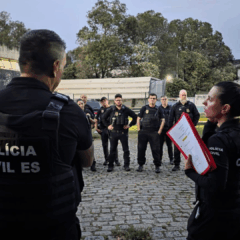 Políciais civis na Operação Canaã Foto/Divulgação/Polícia Civil