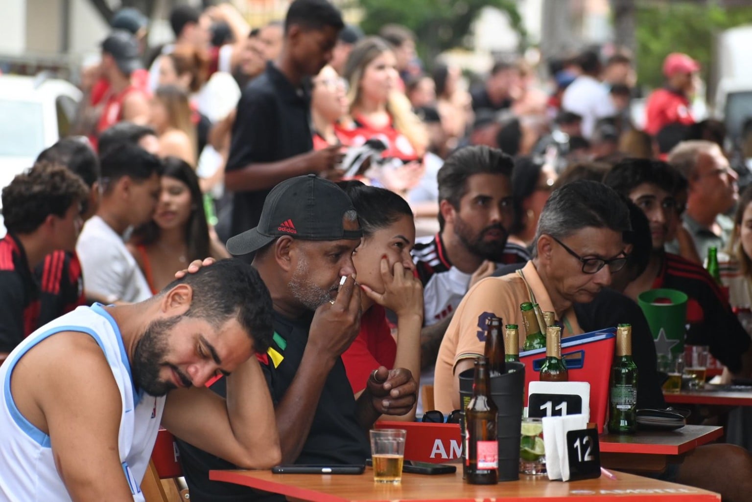 Final da Copa Intercontinental, Flamengo x PSG Torcida do Flamengo no Triângulo das Bermudas, em Vitória Final da Copa Intercontinental, Flamengo x PSG Torcida do Flamengo no Triângulo das Bermudas, em Vitória