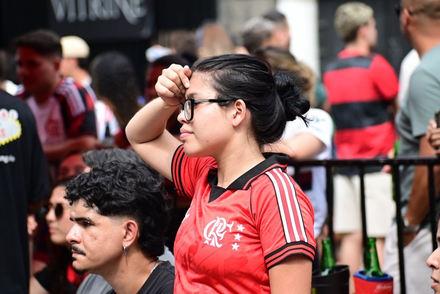 Final da Copa Intercontinental, Flamengo x PSG Torcida do Flamengo no Triângulo das Bermudas, em Vitória Final da Copa Intercontinental, Flamengo x PSG Torcida do Flamengo no Triângulo das Bermudas, em Vitória