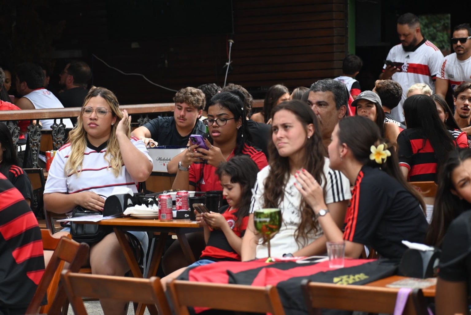 Final da Copa Intercontinental, Flamengo x PSG Torcida do Flamengo no Triângulo das Bermudas, em Vitória Final da Copa Intercontinental, Flamengo x PSG Torcida do Flamengo no Triângulo das Bermudas, em Vitória