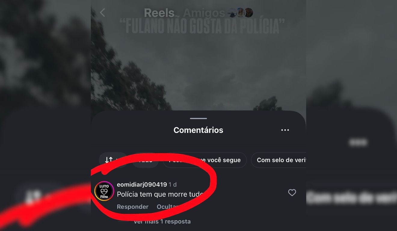 Lucas Rangel Pereira do Nascimento comentário em post de delegado Lucas Rangel Pereira do Nascimento comentário em post de delegado