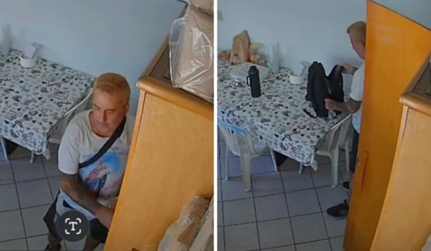 Foto: Câmera de segurança