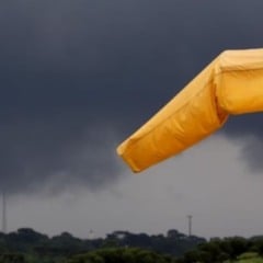Frente fria associada a ciclone extratropical traz temporal e ventos fortes ao Sul. Foto: Divulgação/Defesa Civil de SC