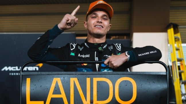 Lando Norris é campeãoda Fórmula 1  em 2025 (Foto: @McLarenF1)