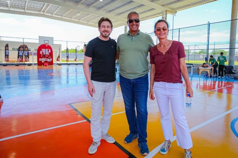 Gean Taufner, Ricardo Pacheco e Mariana Buaiz
