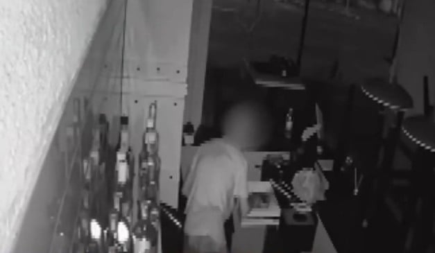 Foto: Reprodução/Câmera de segurança