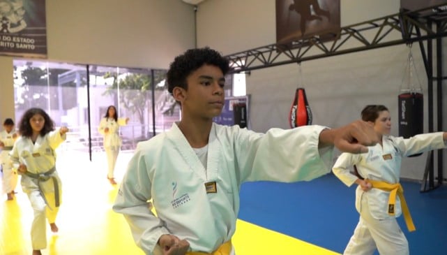Miguel Passos Ferreira, atleta de taekwondo