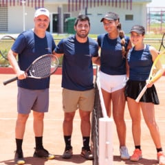 Escola Americana de Vitória inaugura Complexo Esportivo com Open de Tênis