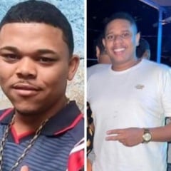 &Iacute;gor dos Santos Neto, o Xaropinho (&agrave; esquerda), confessou o assassinato do motorista de aplicativo Jonathan Alves Vieira (&agrave; direita). Fotos: Reprodu&ccedil;&atilde;o/TV Vit&oacute;ria