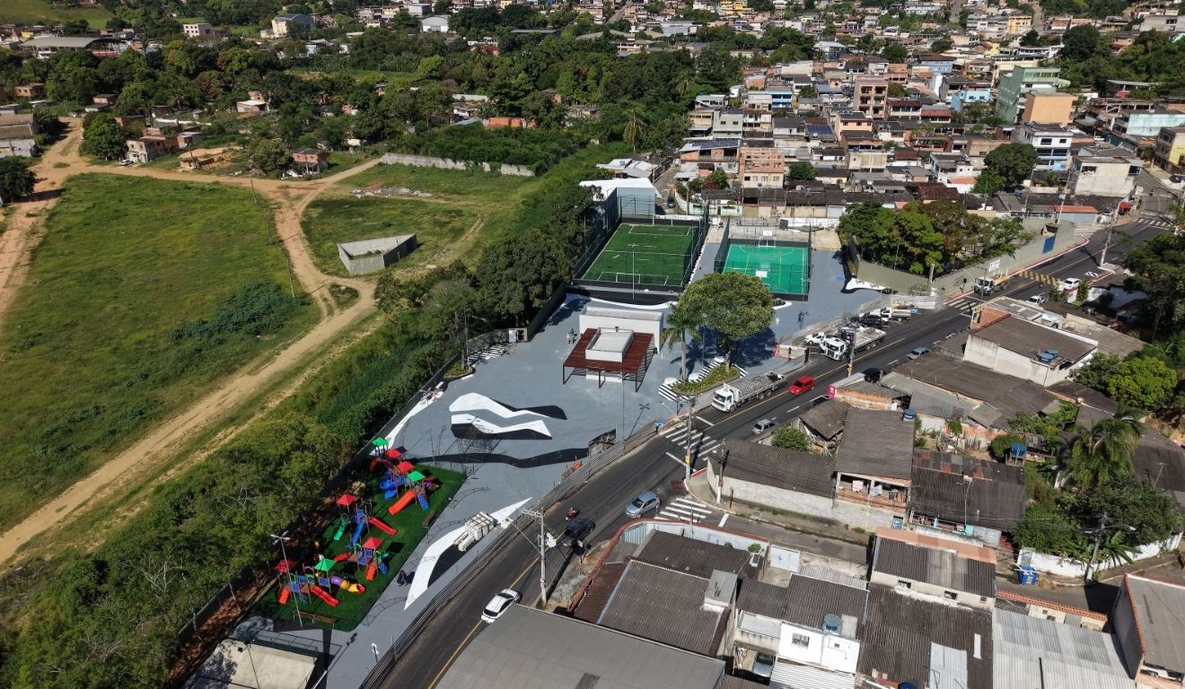 Inauguração da Praça José Pacheco Gonçalves marca nova fase urbana em Viana. Foto: Maycon Lippaus / Secom Viana Inauguração da Praça José Pacheco Gonçalves marca nova fase urbana em Viana. Foto: Maycon Lippaus / Secom Viana