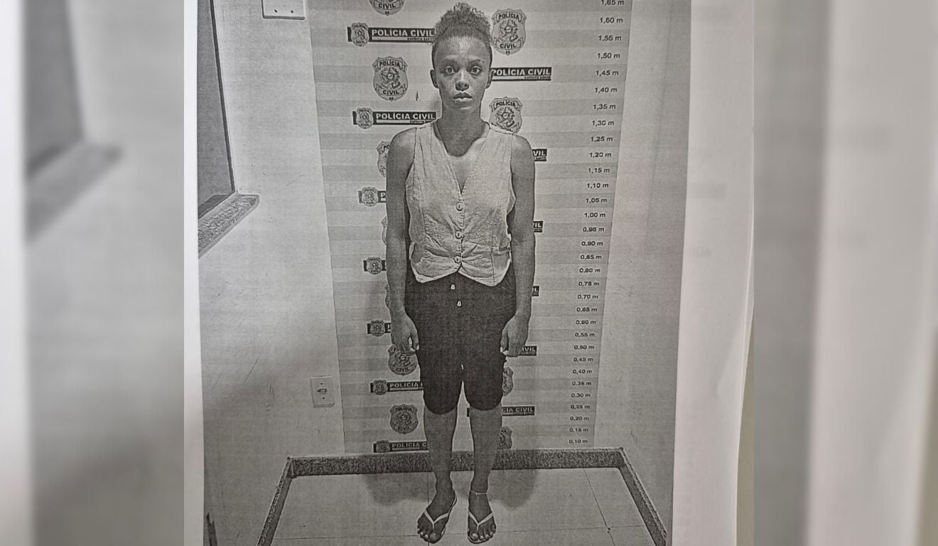 Saionara dos Santos, mulher presa por destruir carro de idoso