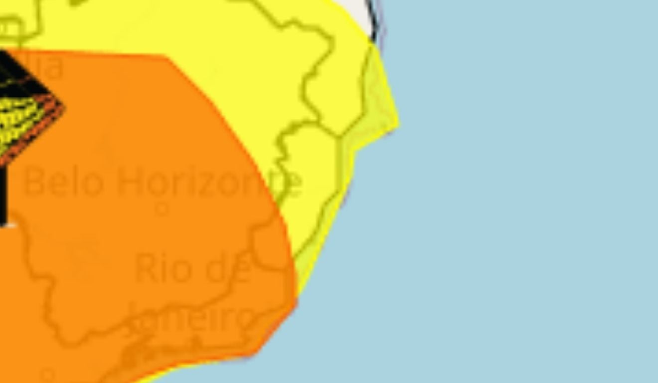 Instituto emite alerta de tempestade e queda de granizo para quase todo o ES. Foto: Reprodução/Inmet Instituto emite alerta de tempestade e queda de granizo para quase todo o ES. Foto: Reprodução/Inmet