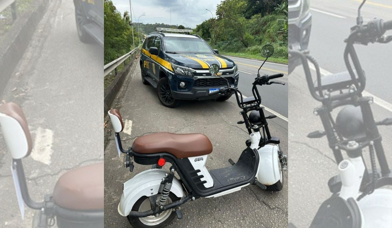 Scooter adulterada