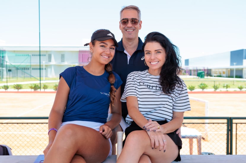 Júlia, Eduardo e Juliana Ferraz