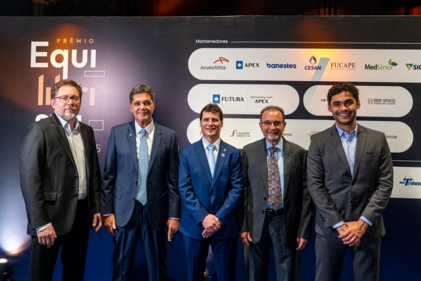 Juliano Salgado, Ricardo Ferraço, Alecsandro Cassassi, Sérgio Sotelino e Pedro Chieppe (1)