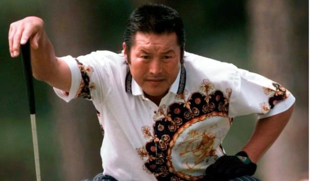 Jumbo Ozaki foi um dos maiores nomes do golfe no Japão. Foto: Dave MartinAP