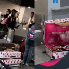 Influencer Karoline Lima é vista em aeroporto do Rio de Janeiro (Foto:Pedro Permuy)