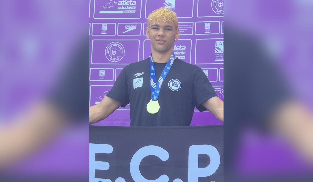 Natação: Lucca Sfalsin, nadador capixaba do Pinheiros