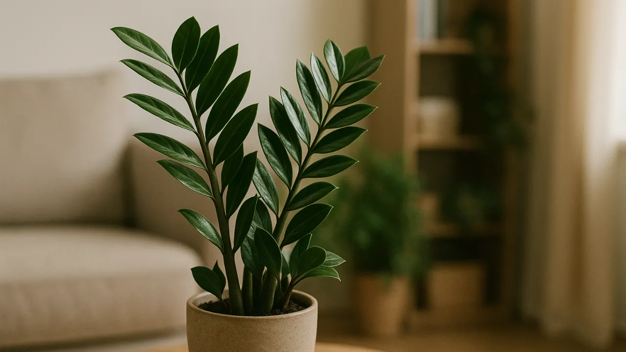 O jeito certo de regar a zamioculca e evitar folhas amareladas mesmo no calor