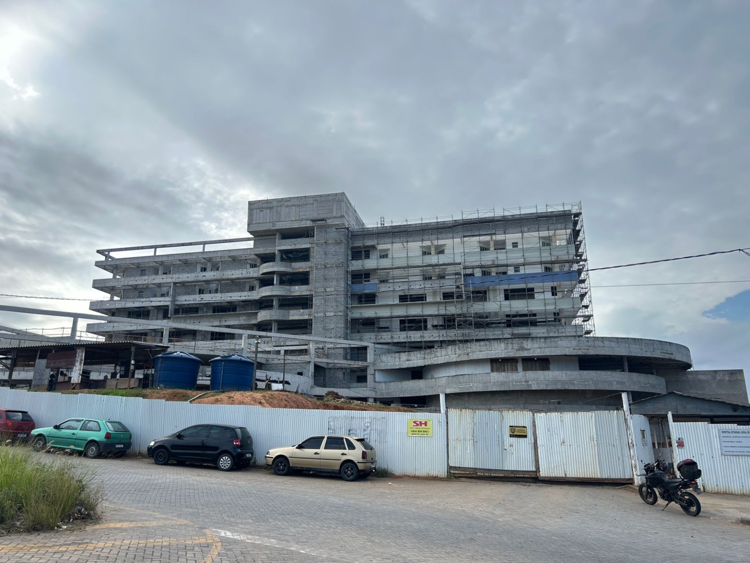 Obras do Hospital Geral de Cariacica. Fotos tiradas em 18 de dezembro de 2025. Créditos: Thiago Soares/ Folha Vitória Obras do Hospital Geral de Cariacica. Fotos tiradas em 18 de dezembro de 2025. Créditos: Thiago Soares/ Folha Vitória