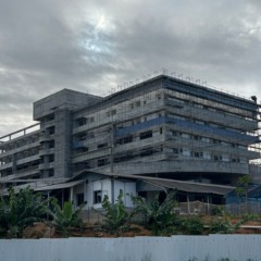 Obras do Hospital Geral de Cariacica. Fotos tiradas em 18 de dezembro de 2025. Cr&eacute;ditos: Thiago Soares/ Folha Vit&oacute;ria