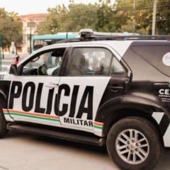 PM do Ceará prendeu homem suspeito de tentativa de feminicídio em Uruburetama Foto: Polícia Militar do Ceará/Divulgação