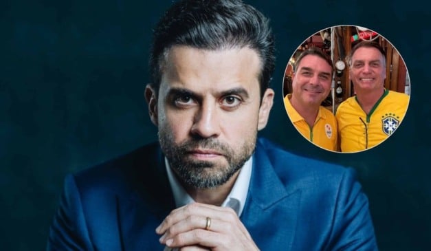Pablo Marçal declara apoio a Flávio: "É o Bolsonaro que a gente sempre quis". (Reprodução: Montagem FV)