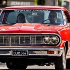 Chevrolet El Camino 1964, híbrido raro entre carro e caminhonete será exibido no próximo sábado (6) (Foto: Divulgação)