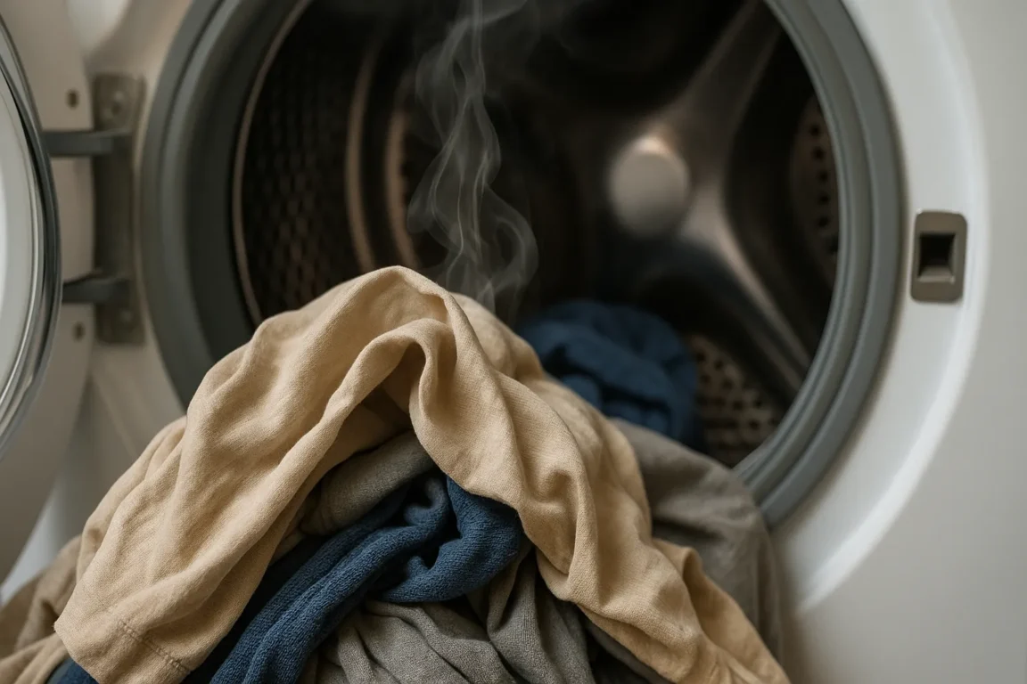 Por que sua máquina de lavar deixa cheiro ruim na roupa mesmo sendo pouco usada Por que sua máquina de lavar deixa cheiro ruim na roupa mesmo sendo pouco usada