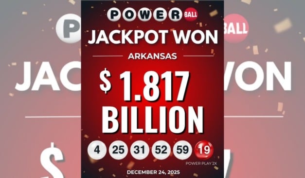 Prêmio bilionário da loteria americana ficou acumulado por 47 concursos. Foto: Reprodução/ @powerball_official/instagram
