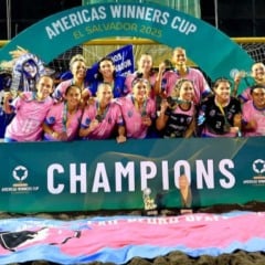 Americas Winners Cup. Beach Soccer São Pedro Beach Soccer é tricampeão. 07/12/2025