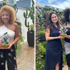 Julia Camim, Leiri Santana e Maria Clara Rocha Mello Leitão. Foto: Acervo Pessoal