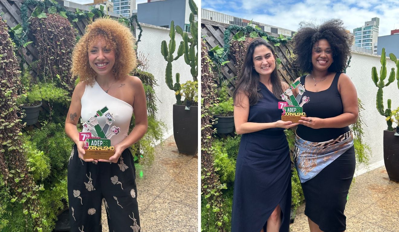 Julia Camim, Leiri Santana e Maria Clara Rocha de Mello Leitão. Foto: Acervo Pessoal Julia Camim, Leiri Santana e Maria Clara Rocha de Mello Leitão. Foto: Acervo Pessoal