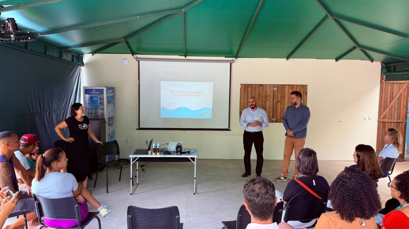 Projeto Tamar apresenta modernização museológica. Foto: Laís Magesky Projeto Tamar apresenta modernização museológica. Foto: Laís Magesky