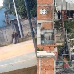 Confronto Polícia Militar na comunidade de Cidade de Deus, em Ataíde, Vila Velha
